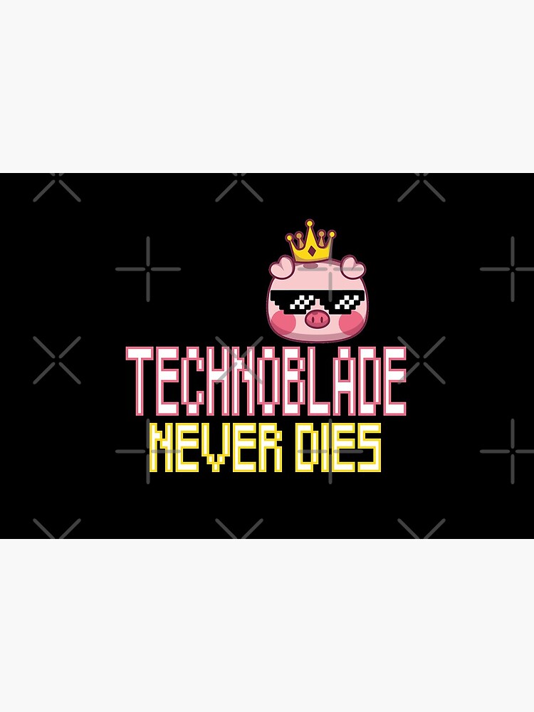 Copy of technoblade never dies when he fly Sticker by BY Riamo