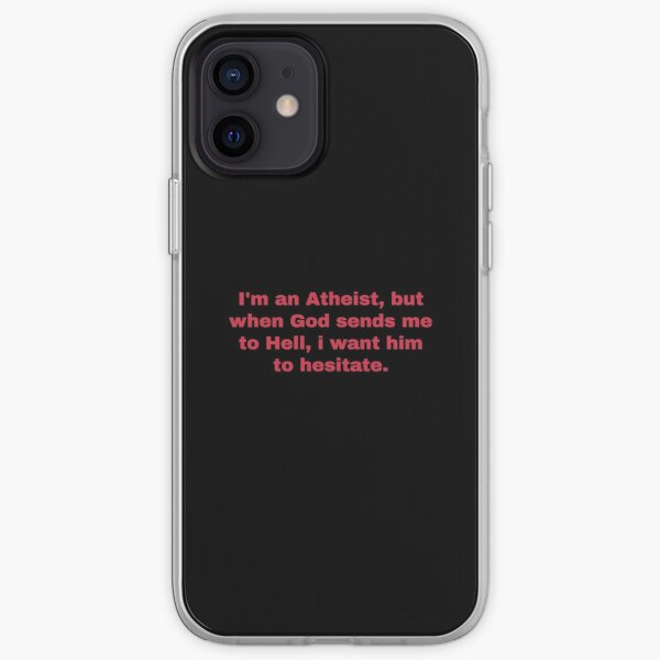Technoblade Quote when god sends me i want him to hesitate iPhone Soft Case RB0206 product Offical Technoblade Merch