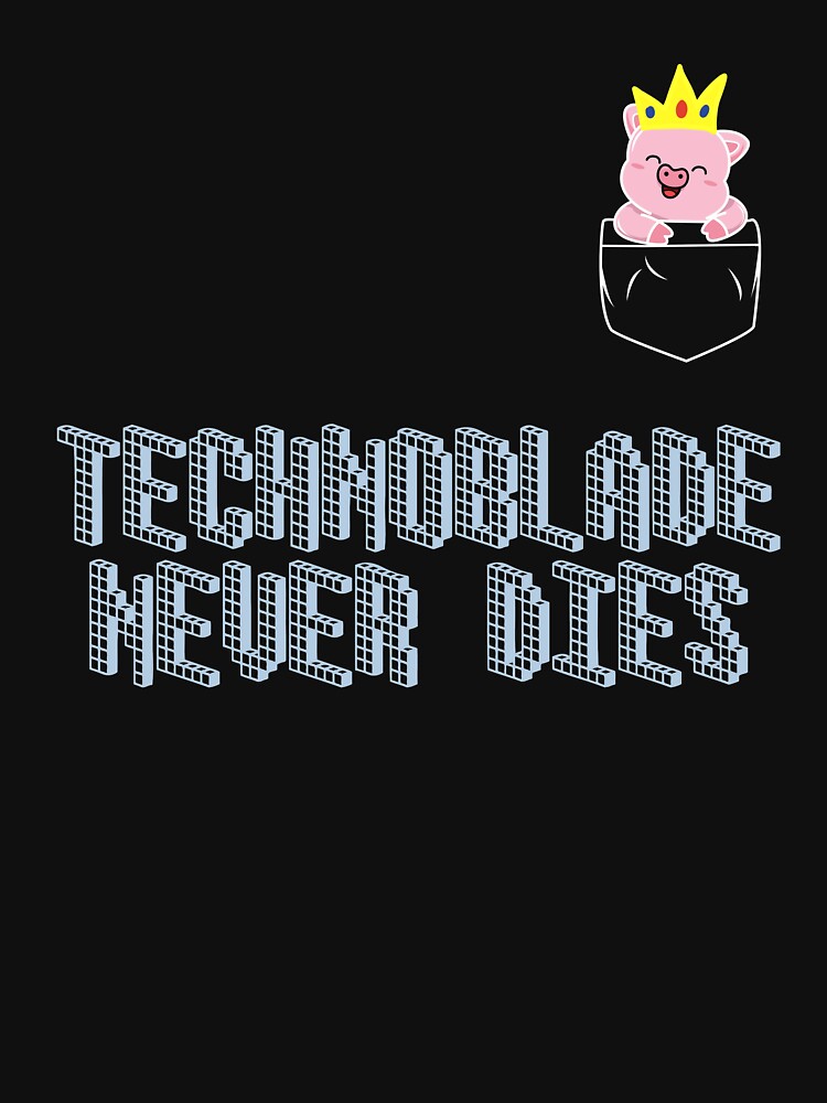 Technoblade Hoodies - Technoblade never dies Pullover Hoodie RB0206