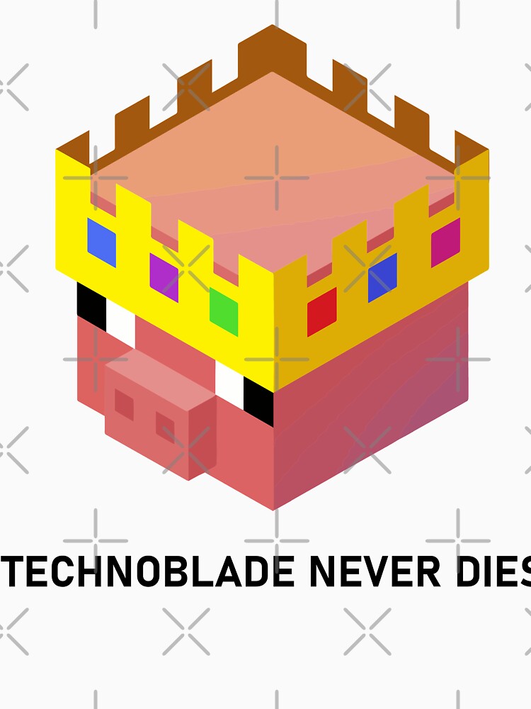 Technoblade Never Dies Minecraft Unisex T-Shirt - Teeruto