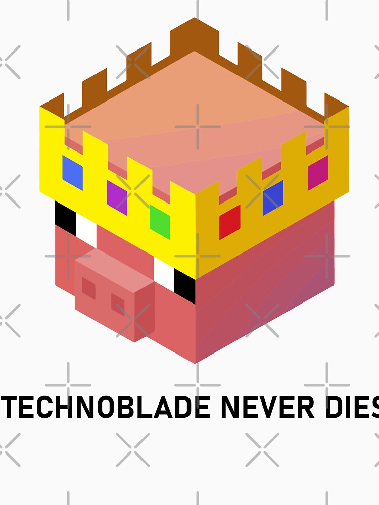 technoblade never dies Kids T-Shirt for Sale by khunthull