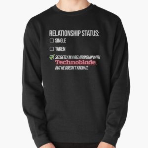 Relationship with Technoblade Pullover Sweatshirt RB0206 product Offical Technoblade Merch