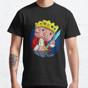 Technoblade Pig King Classic T-Shirt RB0206 product Offical Technoblade Merch