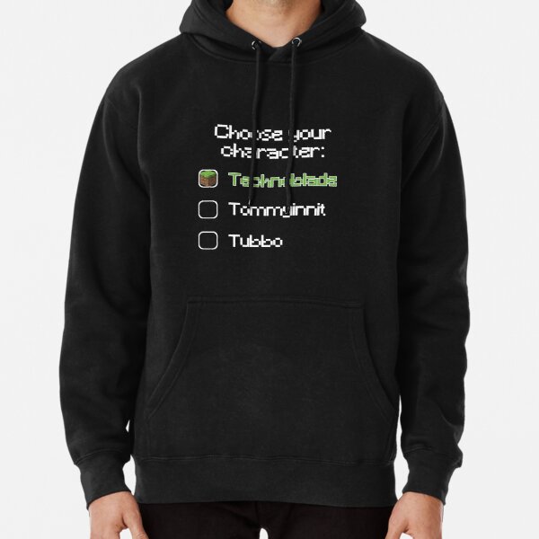 Choose your character - Technoblade Pullover Hoodie RB0206 product Offical Technoblade Merch