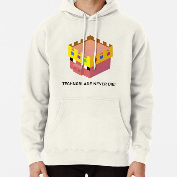 Technoblade Hoodies - Technoblade Never Dies Pullover Hoodie