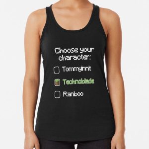 Choose your character - Technoblade (2) Racerback Tank Top RB0206 product Offical Technoblade Merch