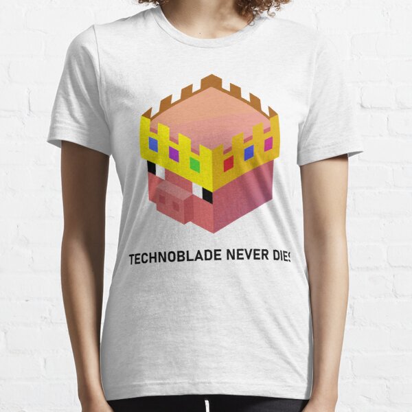 Classic Style TShirt for Girl Technoblade Never Dies r Pig