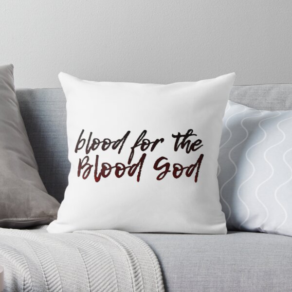 Blood For The Blood God (Technoblade) Throw Pillow RB0206 product Offical Technoblade Merch