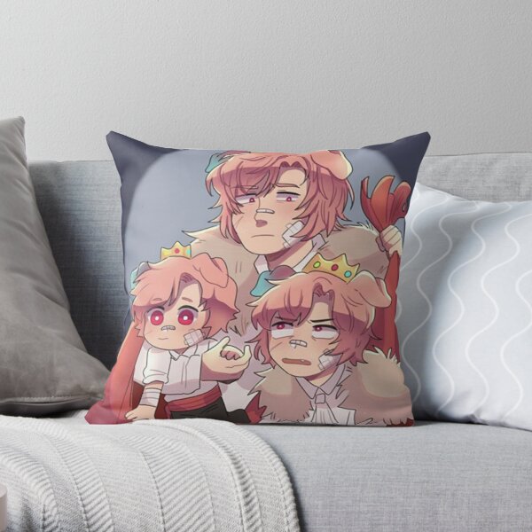 Technoblade Trio Throw Pillow RB0206 product Offical Technoblade Merch