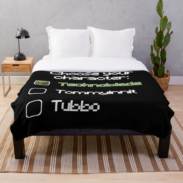 Choose your character - Technoblade Throw Blanket RB0206 product Offical Technoblade Merch