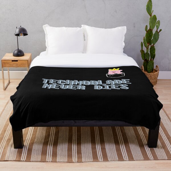 Technoblade Never Dies Cosplay Video Gamer  Throw Blanket RB0206 product Offical Technoblade Merch