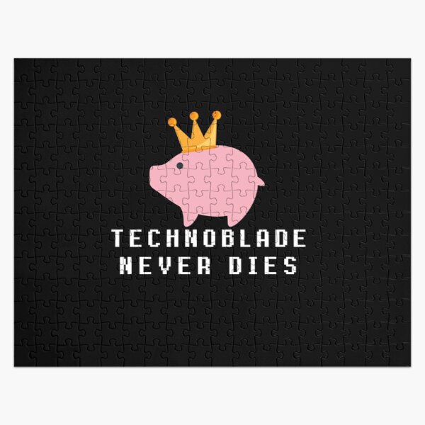 tecnoblade : technoblade never dies Jigsaw Puzzle RB0206 product Offical Technoblade Merch