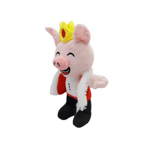30cm Technoblade 1ft Physical Front Plush Toys Anime Cute Soft Stuffed Squishy Pig Dolls Birthday Christmas 4 - Technoblade Store