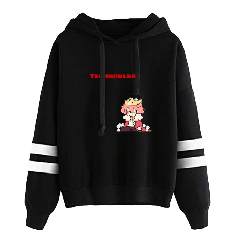 Technoblade Printed Sweatshirt Hoodies Women/Men Casual Harajuku Hoodie Sweatshirts Fashion Fleece Jacket Coat