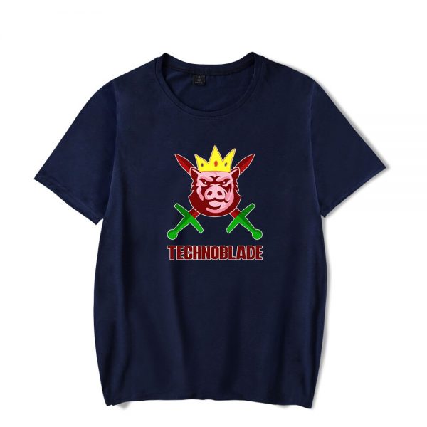 New New Technoblade Merch T Shirt Men Short Sleeve Women T Shirt Harajuku Tops Technoblade Clothes 1 - Technoblade Store
