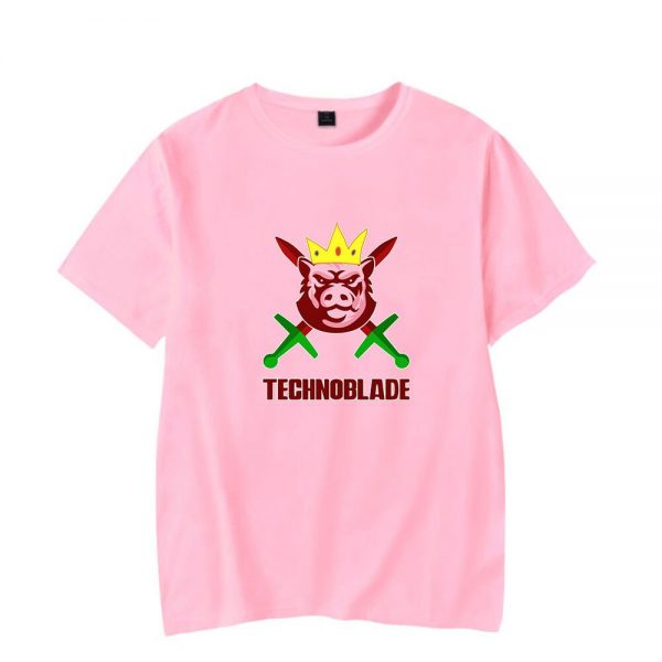 New New Technoblade Merch T Shirt Men Short Sleeve Women T Shirt Harajuku Tops Technoblade Clothes 2 - Technoblade Store