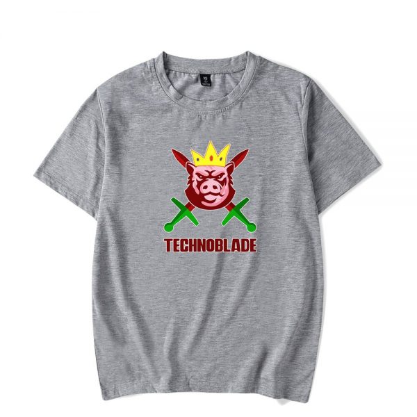 New New Technoblade Merch T Shirt Men Short Sleeve Women T Shirt Harajuku Tops Technoblade Clothes 4 - Technoblade Store