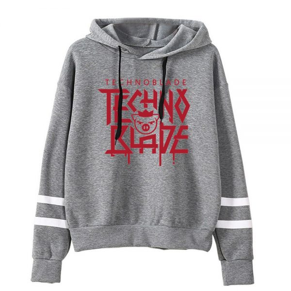 New New Technoblade Merch TECHNOBLADE Agro Hoodie Sweatshirts Unisex Pig Logo Pullover for Men And Women 1 - Technoblade Store