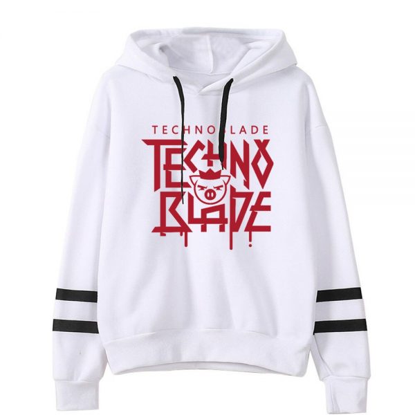 New New Technoblade Merch TECHNOBLADE Agro Hoodie Sweatshirts Unisex Pig Logo Pullover for Men And Women 2 - Technoblade Store