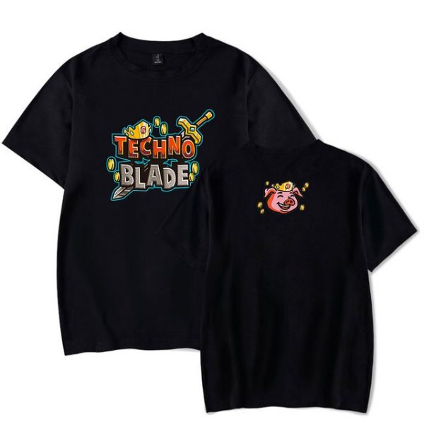 Technoblade Merch T shirt 2D Print Women Men Clothes Hot Sale Tops Short Sleeve 10.jpg 640x640 10 - Technoblade Store