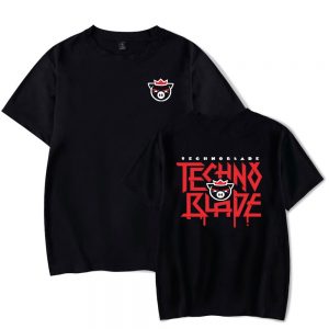 Technoblade Merch T shirt 2D Print Women Men Clothes Hot Sale Tops Short Sleeve - Technoblade Store