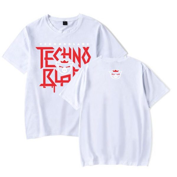 Technoblade Merch T shirt 2D Print Women Men Clothes Hot Sale Tops Short Sleeve 6.jpg 640x640 6 - Technoblade Store