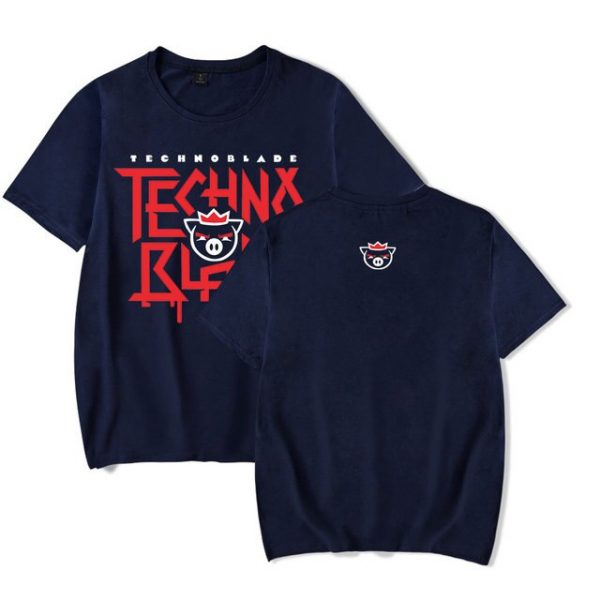 Technoblade Merch T shirt 2D Print Women Men Clothes Hot Sale Tops Short Sleeve 8.jpg 640x640 8 - Technoblade Store