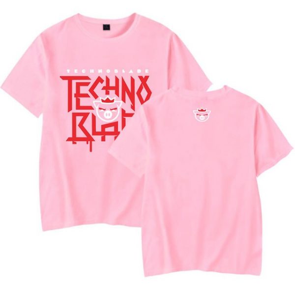 Technoblade Merch T shirt 2D Print Women Men Clothes Hot Sale Tops Short Sleeve 9.jpg 640x640 9 - Technoblade Store