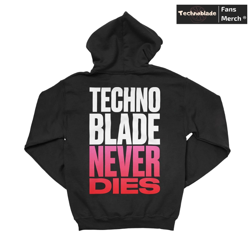 Never Dies New Version Hoodie 2 - Technoblade Store