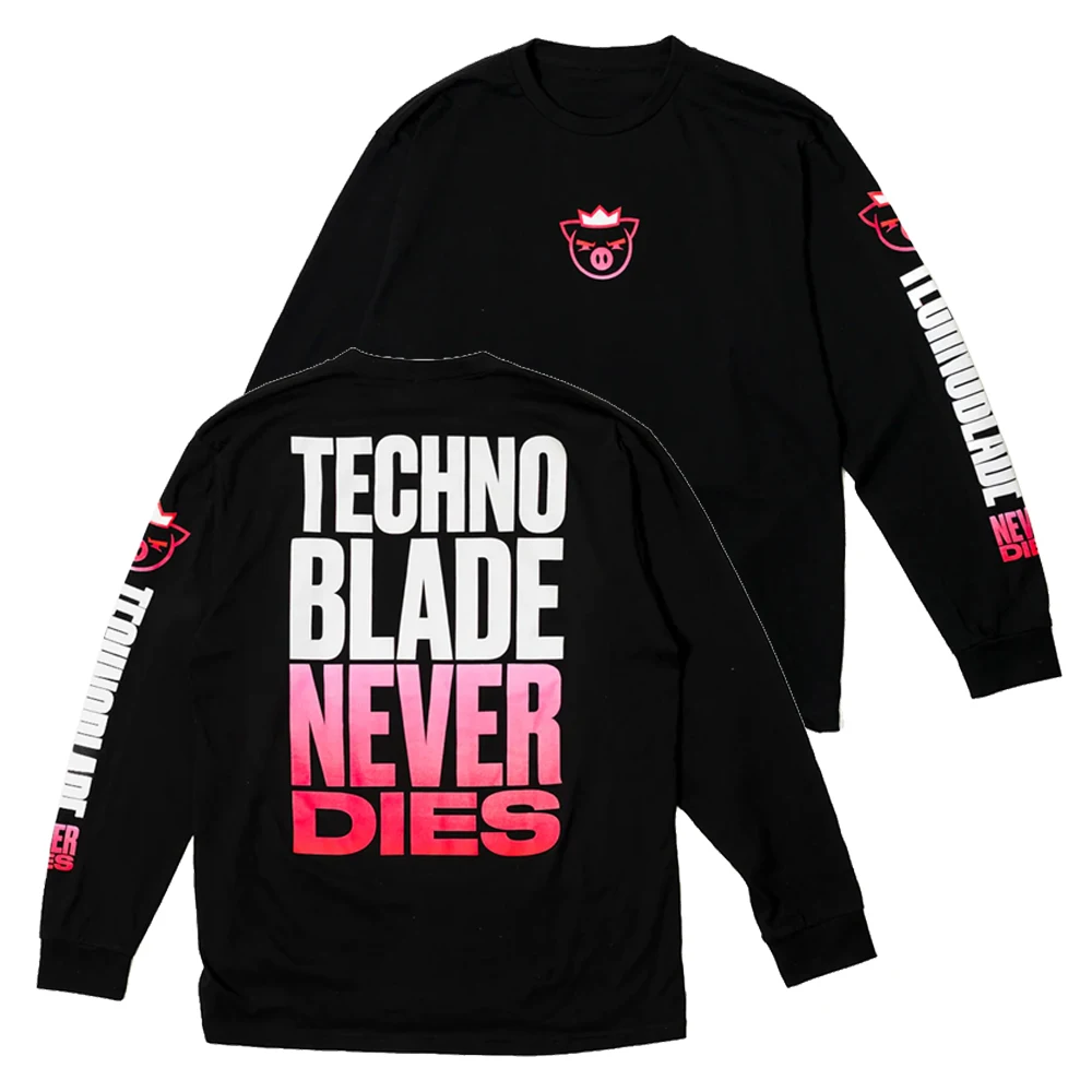 kf Sab0eaf59e7b74e878d1ed29fb21c2a766 Technoblade Never Dies Merch Sweatshirt Crewneck Long Sleeve Streetwear 2023 Causal Style Women Men s Clothes - Technoblade Store